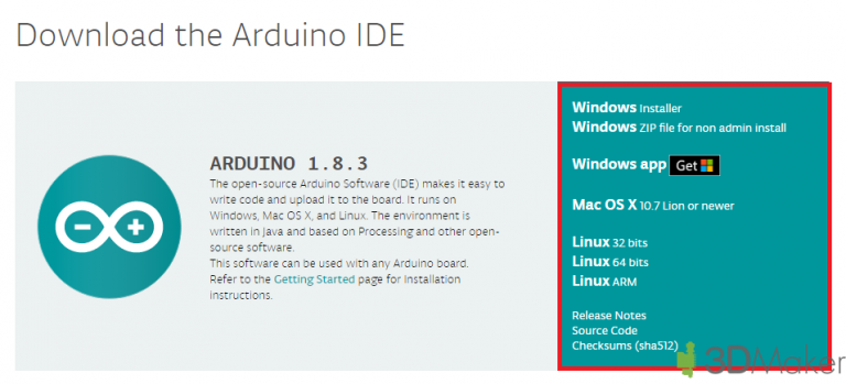 Download the Arduino IDE 